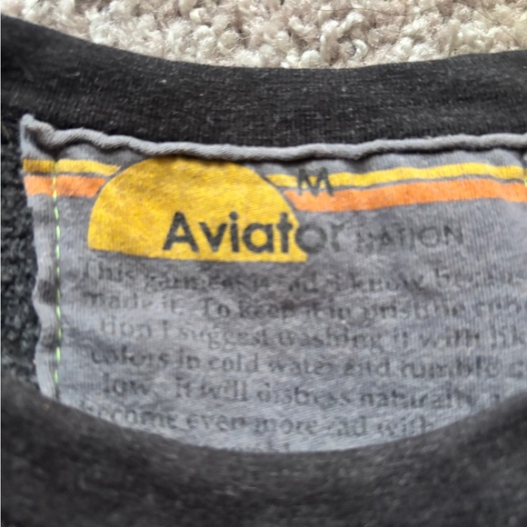 Aviator Nation Black Jogger Set with Rainbow Stripes - Picture 4 of 7